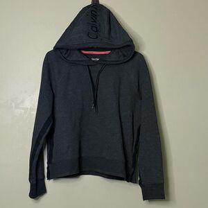 Calvin Klein Womens size Large Black Hoodie